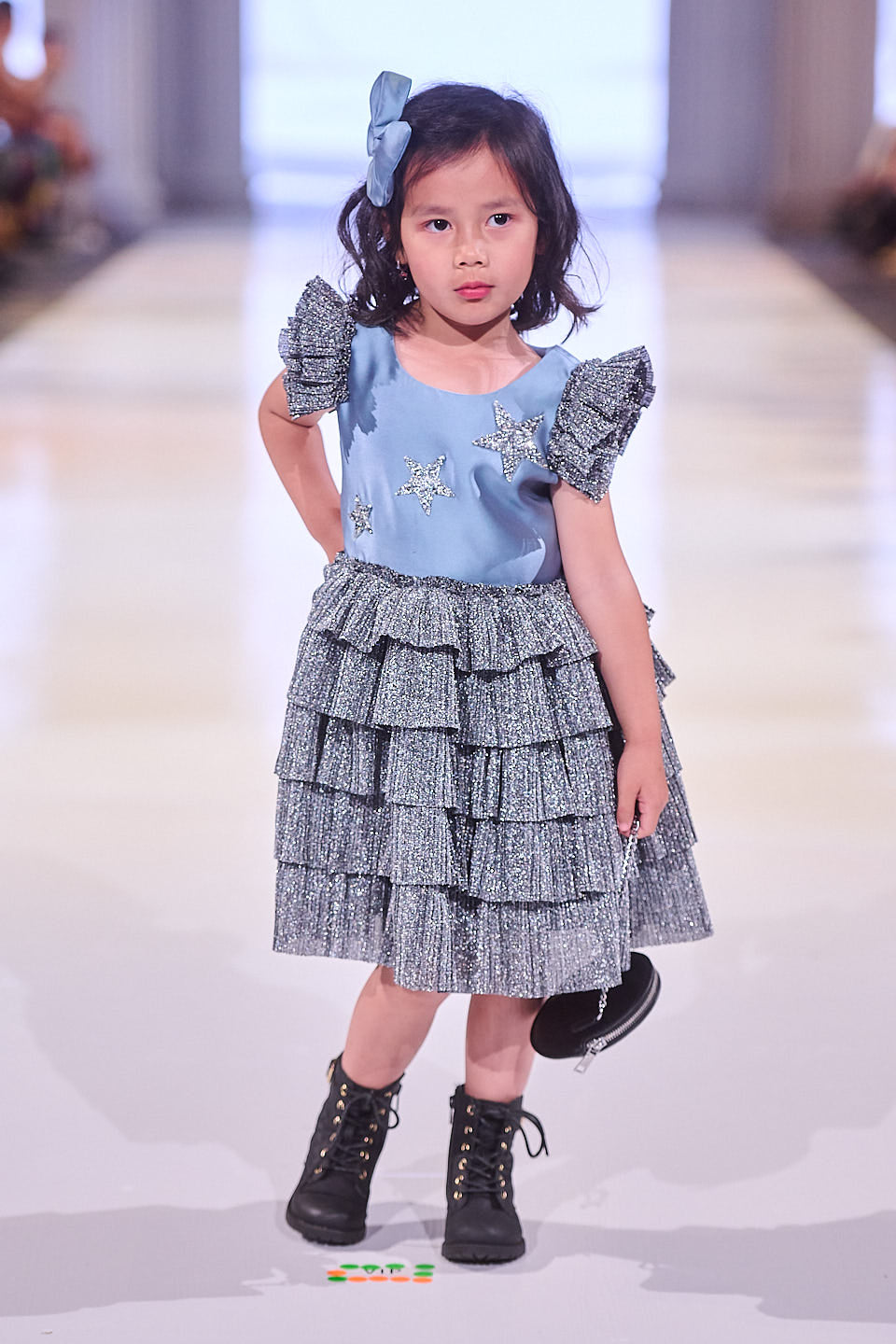 Silver Stars Tutu Dress