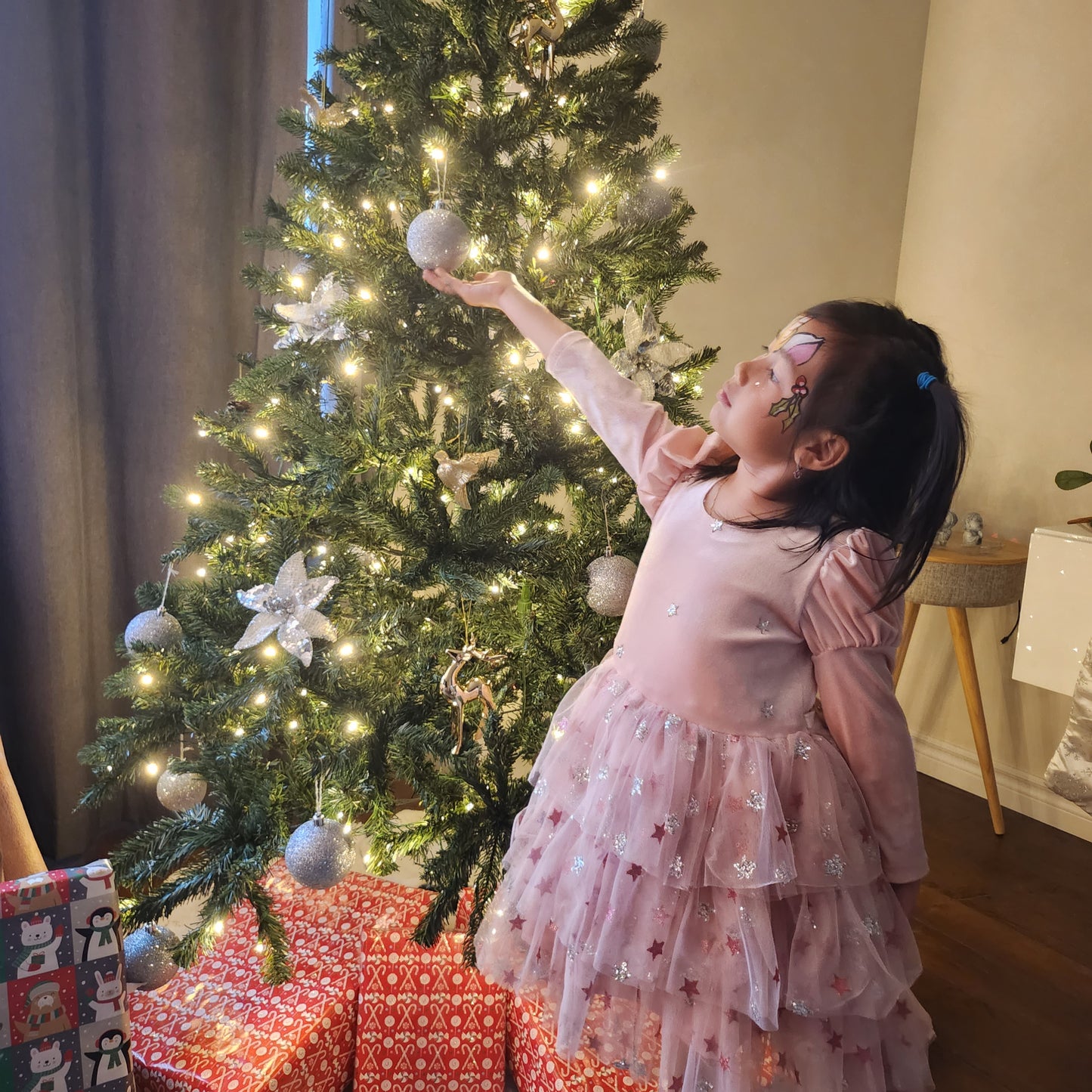 Pink Stars Tutu Dress