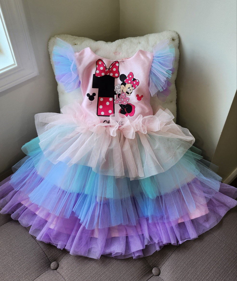 Minnie Birthday Tutu Dress