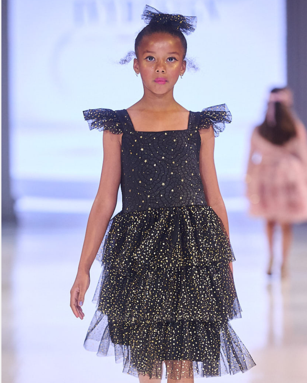 Golden Stars Tutu Dress