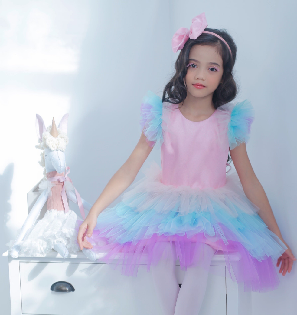 Pinky Birthday Tutu Dress