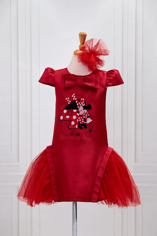 Birthday Girl Minnie Dress