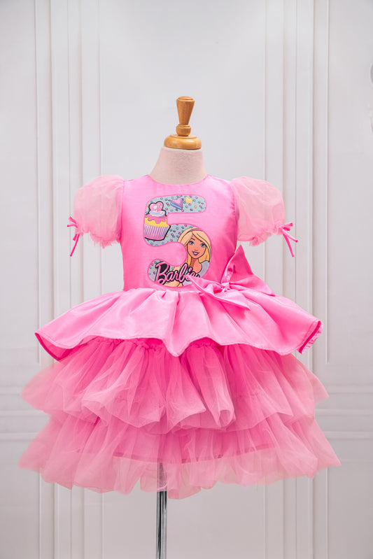 Birthday Girl Barbie Dress