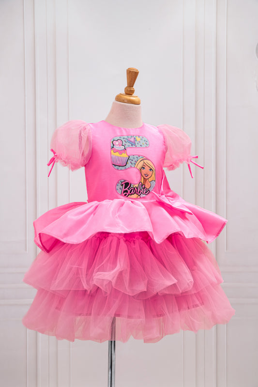 Birthday Girl Barbie Dress