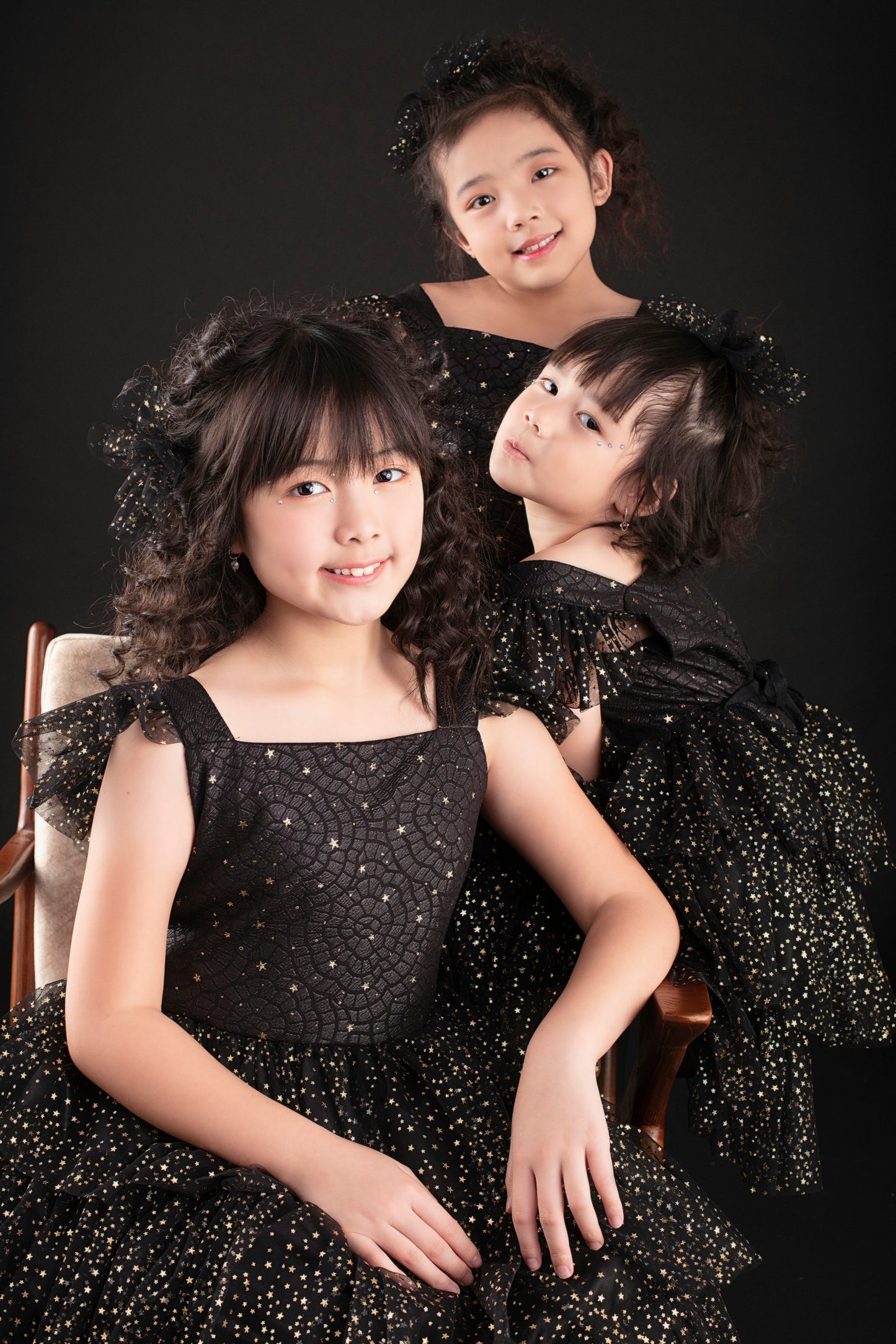 Golden Stars Tutu Dress