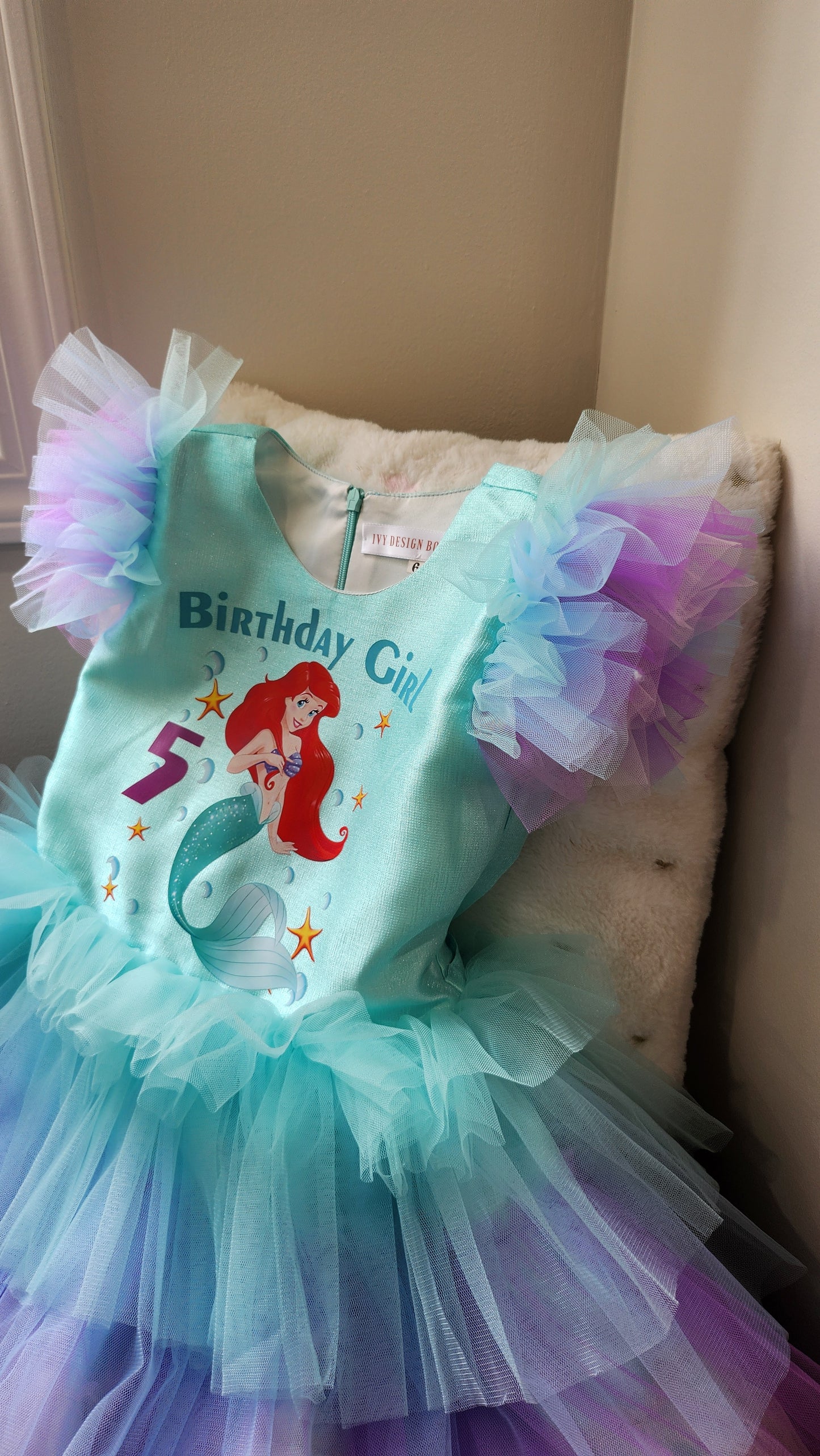 Mermaid Birthday Tutu Dress