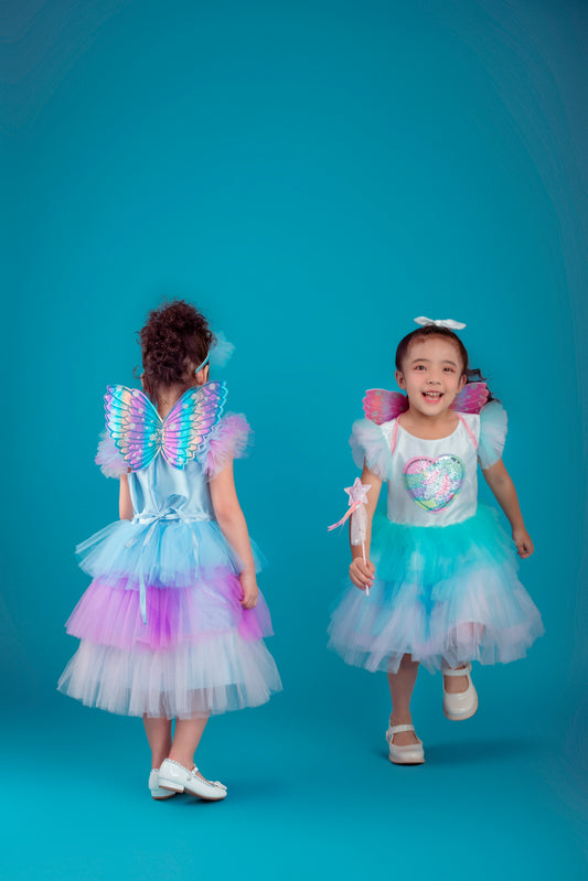Sequin Unicorn Heart Dress