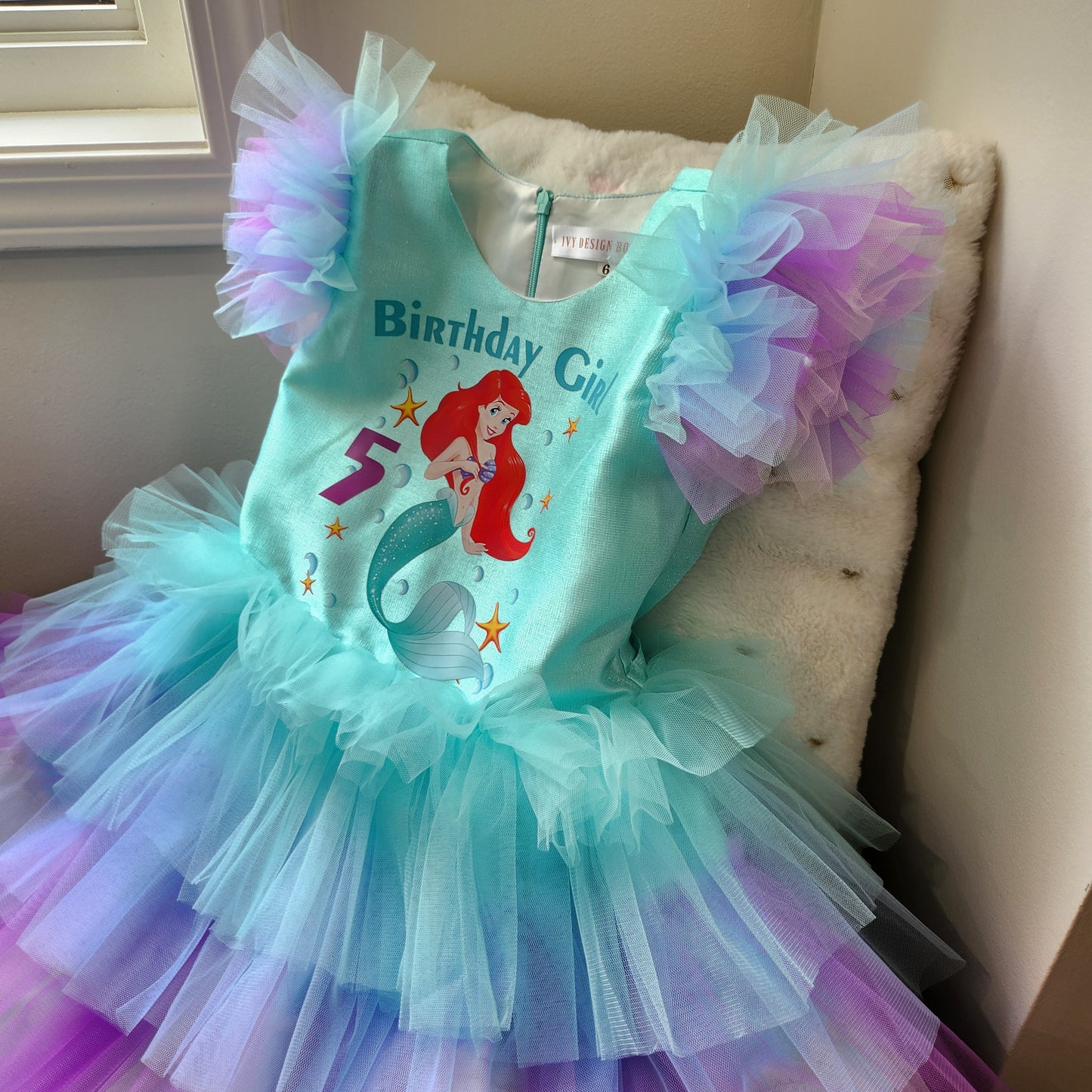 Mermaid Birthday Tutu Dress