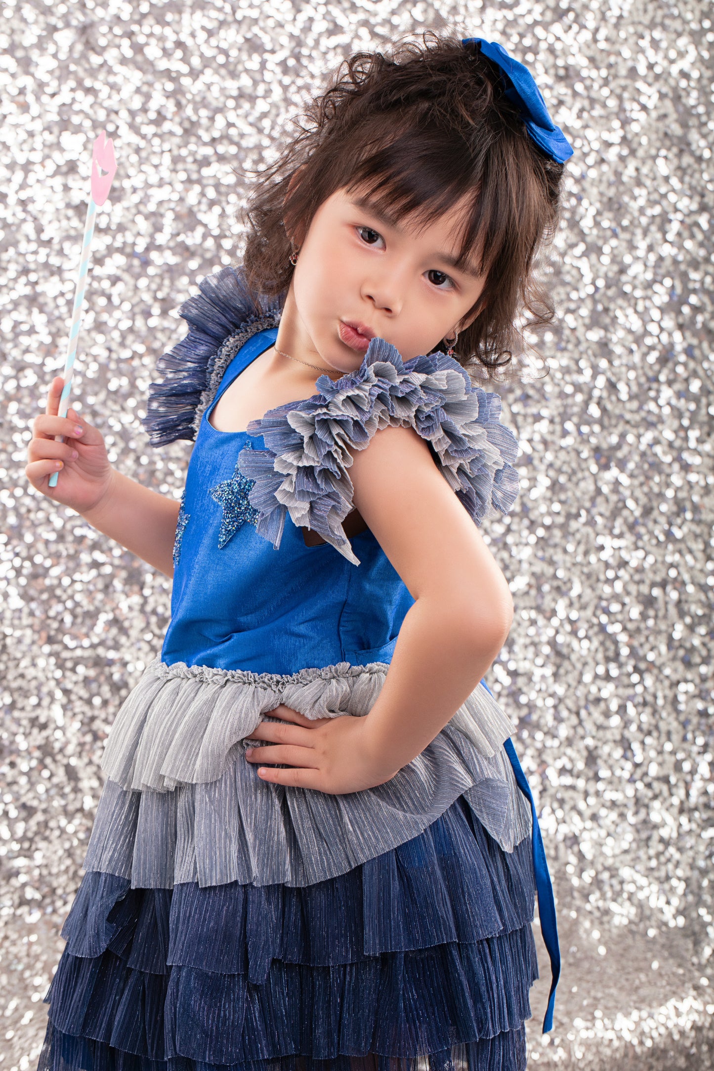 Royal Stars Tutu Dress