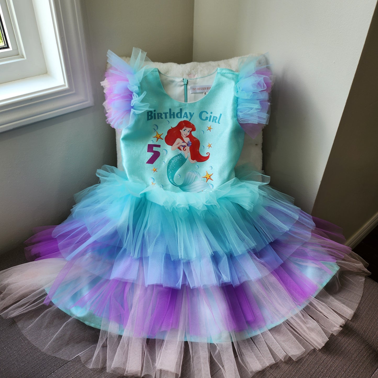 Mermaid Birthday Tutu Dress