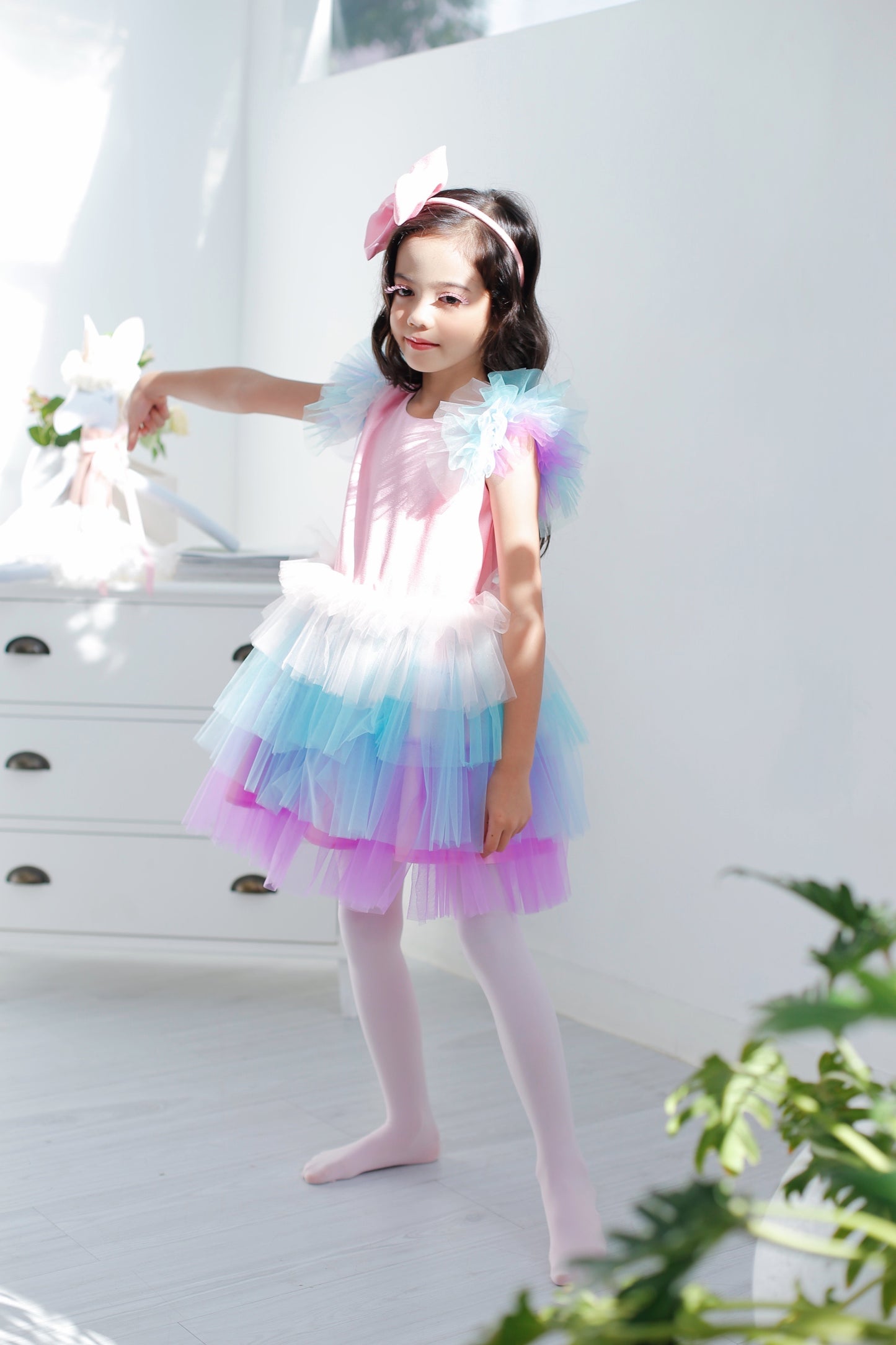 Pinky Birthday Tutu Dress