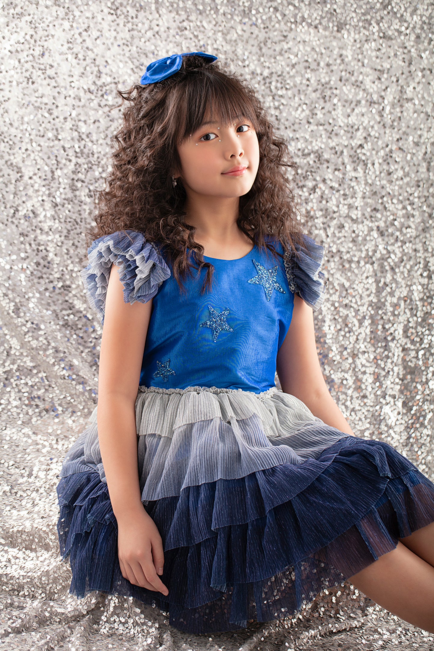 Royal Stars Tutu Dress