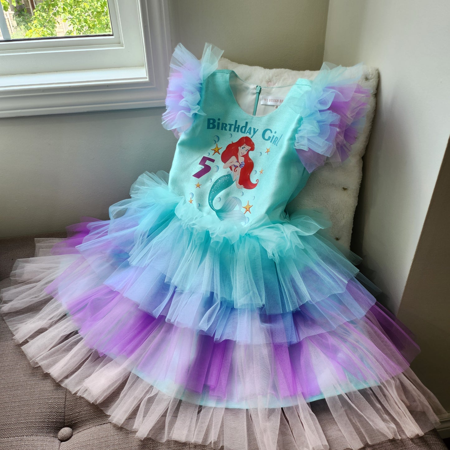 Mermaid Birthday Tutu Dress