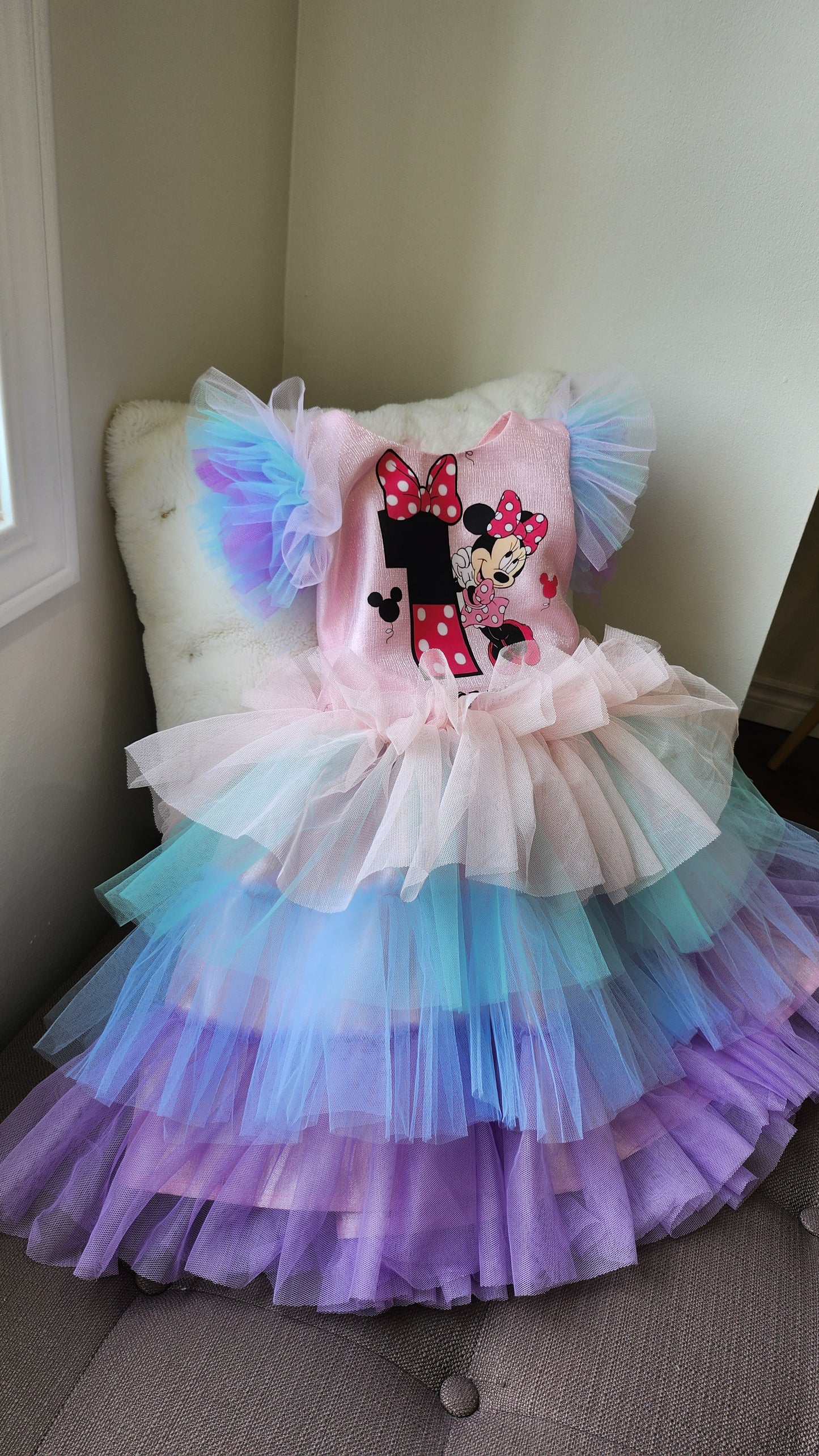Minnie Birthday Tutu Dress