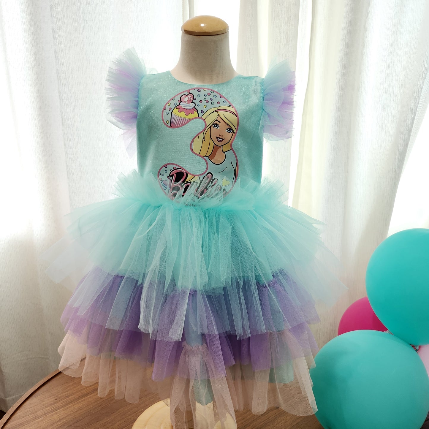 Barbie Birthday Tutu Dress