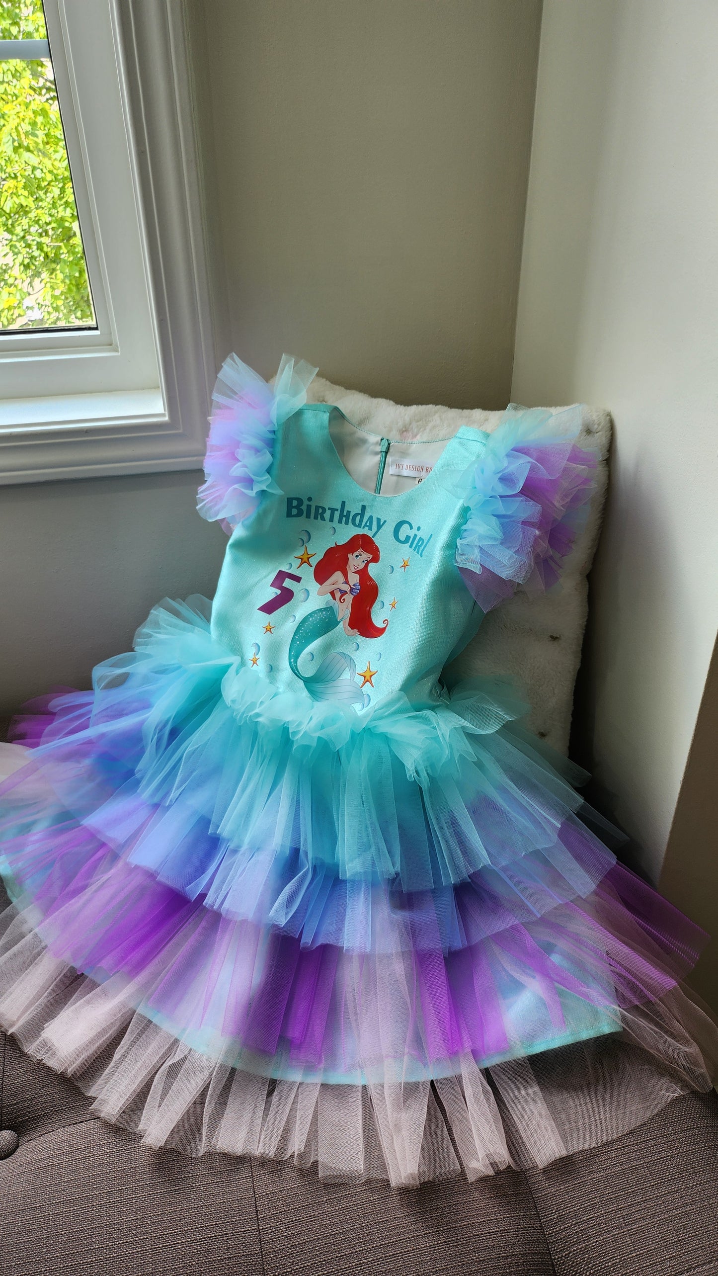 Mermaid Birthday Tutu Dress