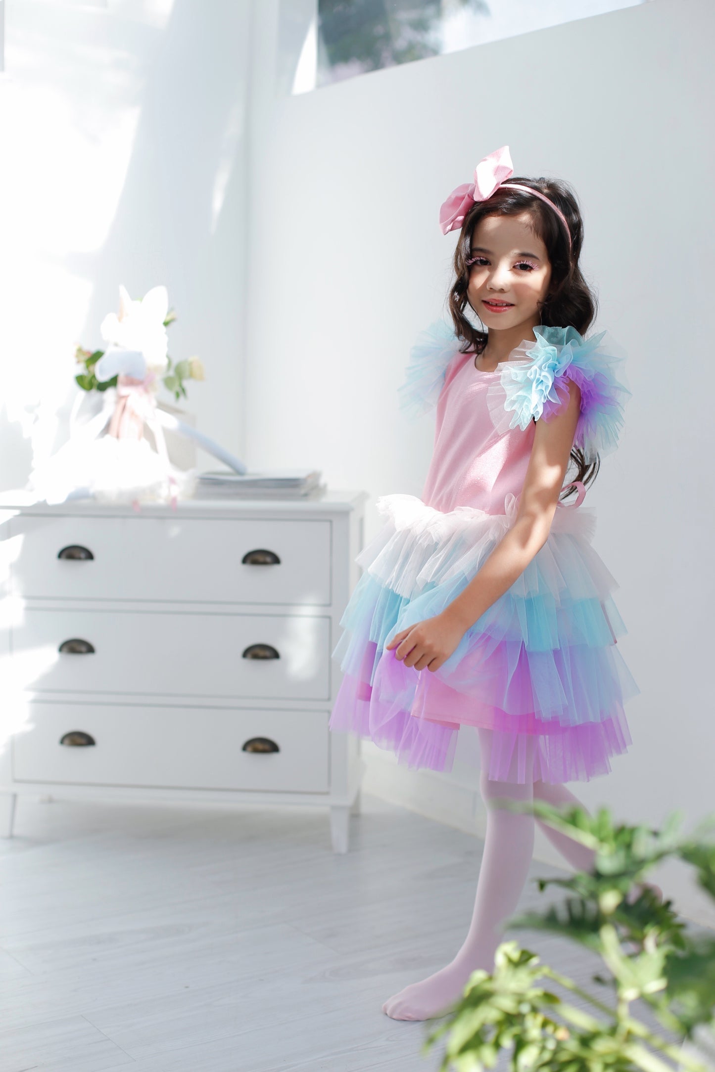 Pinky Birthday Tutu Dress