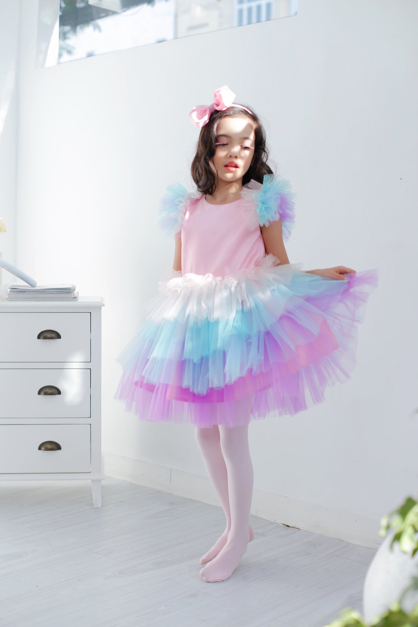 Pinky Birthday Tutu Dress