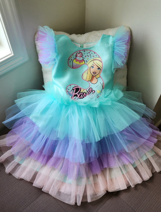 Barbie Birthday Tutu Dress