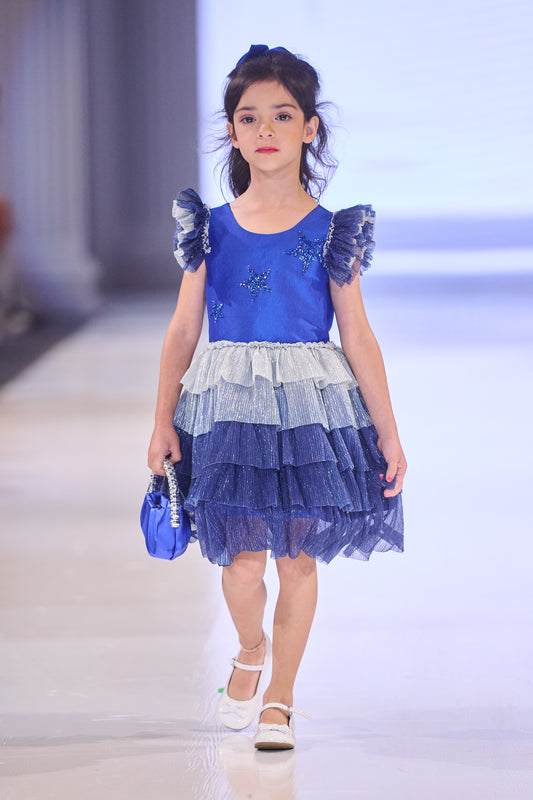 Royal Stars Tutu Dress