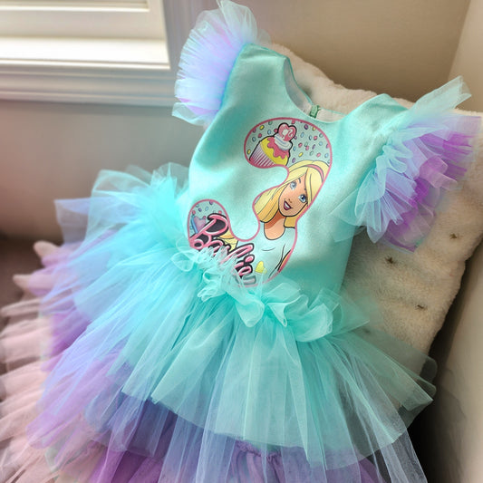 Barbie Birthday Tutu Dress
