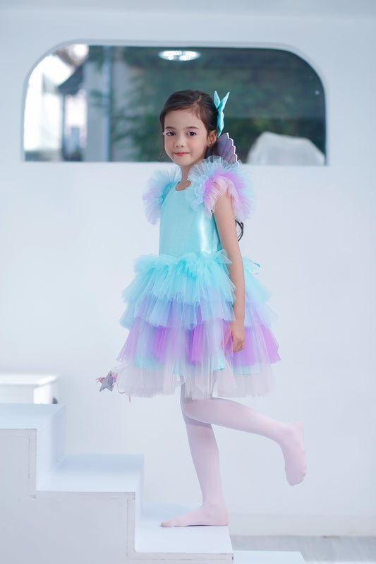 Rainbow Birthday Tutu Dress