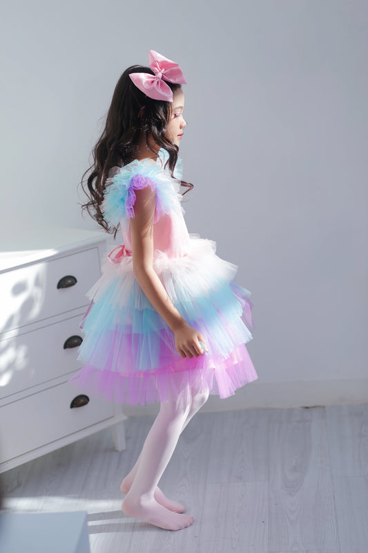 Pinky Birthday Tutu Dress